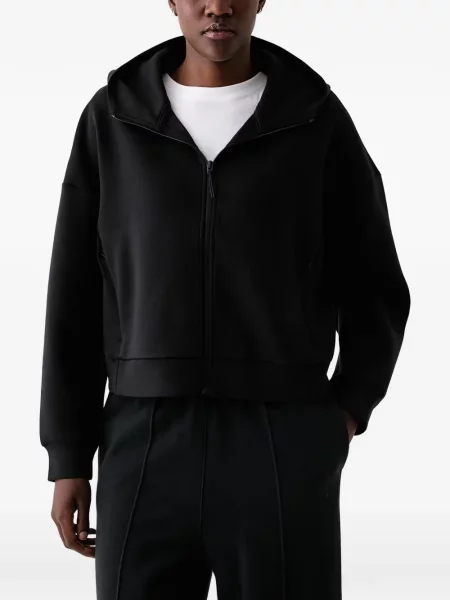 Μπουφάν The North Face με κουκούλα μαύρο