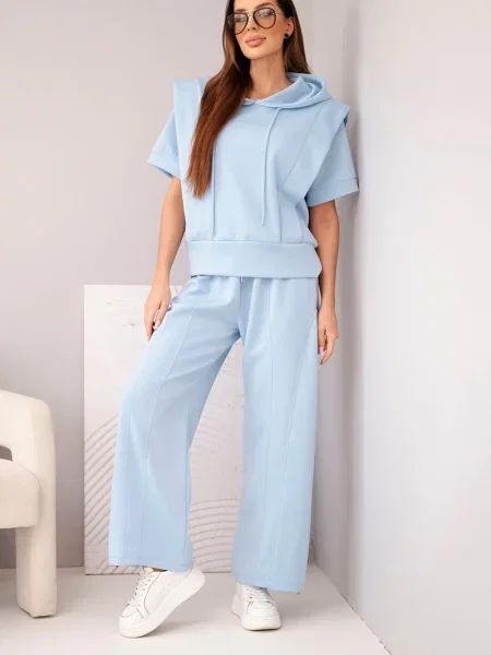 Pantaloni Kesi Włoski alb