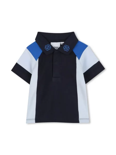 Koszulka polo dziecięca Bosswear niebieska