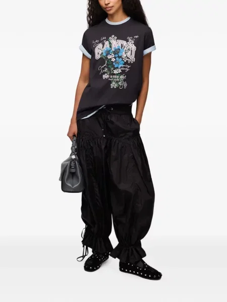 Tricou Ganni negru