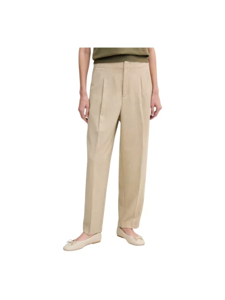 Mos Mosh Spodnie Mmleysa Flair beige beżowe
