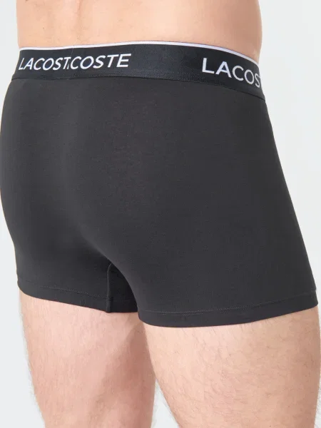 Lacoste boxeralsó 3 db sötétkék férfi fekete