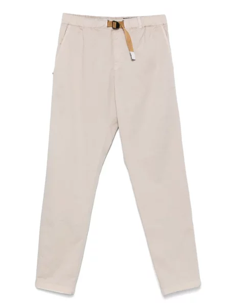 Pantaloni chino White Sand alb
