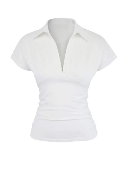 Trendyol Bluza kremna