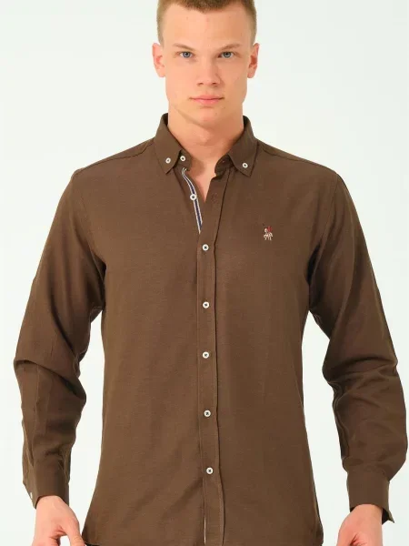 Cămașă Dewberry maro