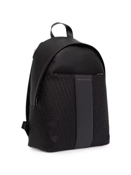Rucsac Armani Exchange cu autograf negru