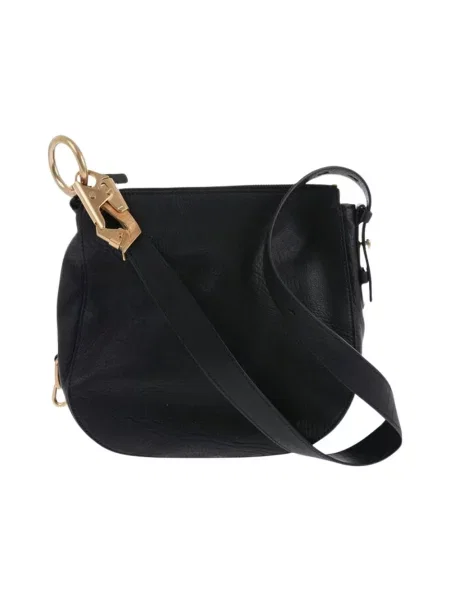 Torebka Burberry skórzana czarna