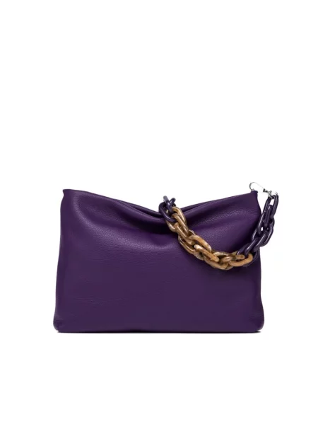 Torebka Gianni Chiarini fioletowa
