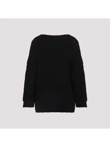 Sweter Valentino wełniany czarny