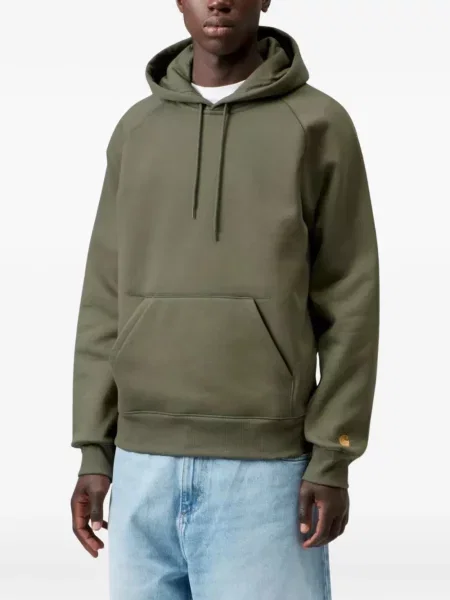 Hanorac cu glugă Carhartt Wip verde
