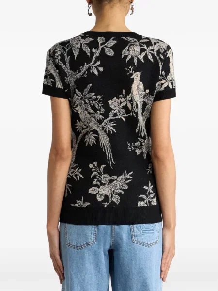 Tricou Etro de lână negru