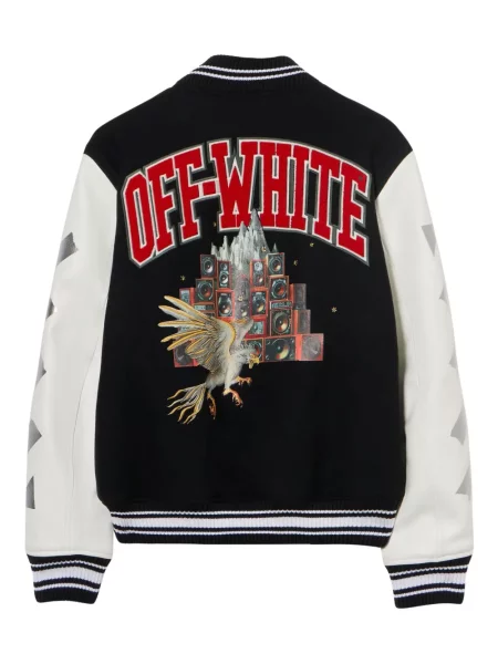 Geacă Off-white alb