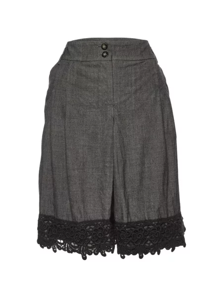 Fusta mini Weekend Max Mara de lână gri