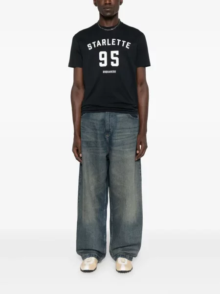 Tricou Dsquared2 cu imagine negru