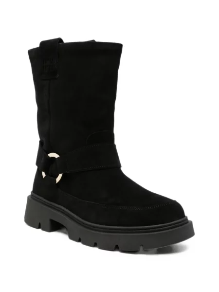 Botine Inuikii de lână negru