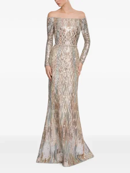 Rochie maxi Elie Saab cu paiete