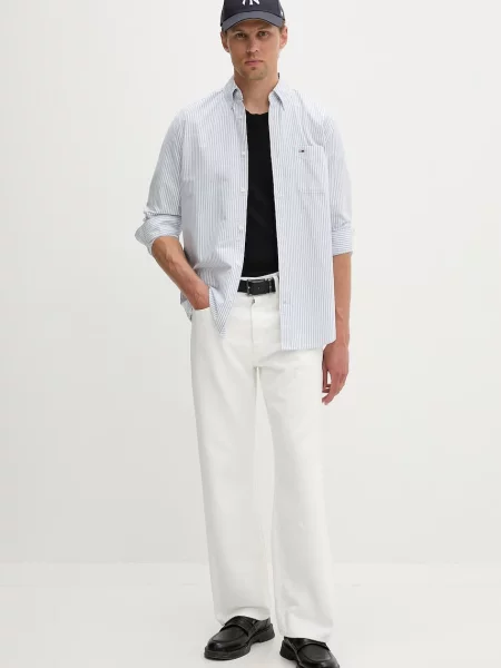 Tommy Jeans srajca modra