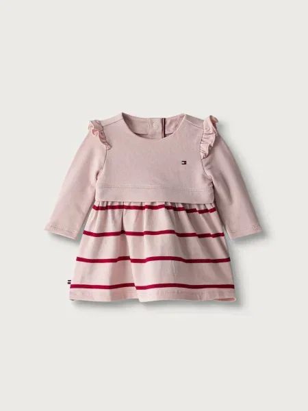 Tommy Hilfiger rochie evazată din cu roz