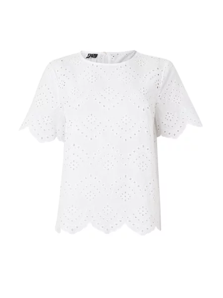 PIECES Bluză PCVILDE' alb