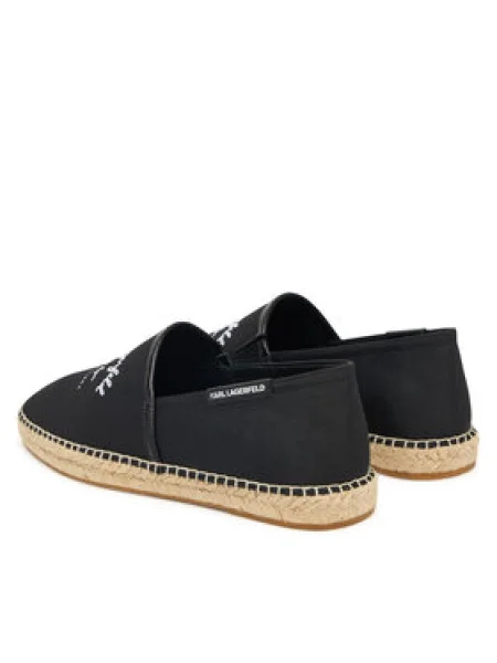 Espadrilles KARL LAGERFELD fekete
