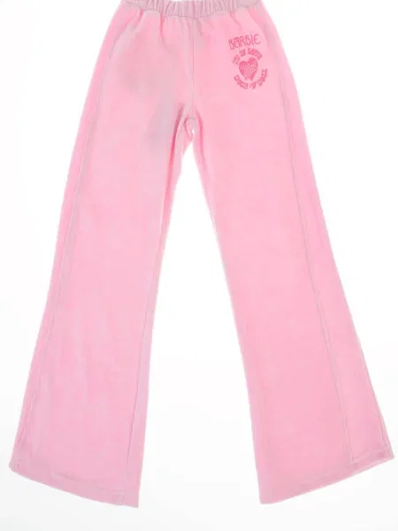 Pantaloni sport copii Barbie roz