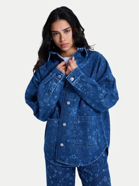 Roxy Koszula jeansowa Kick Back Washed niebieski