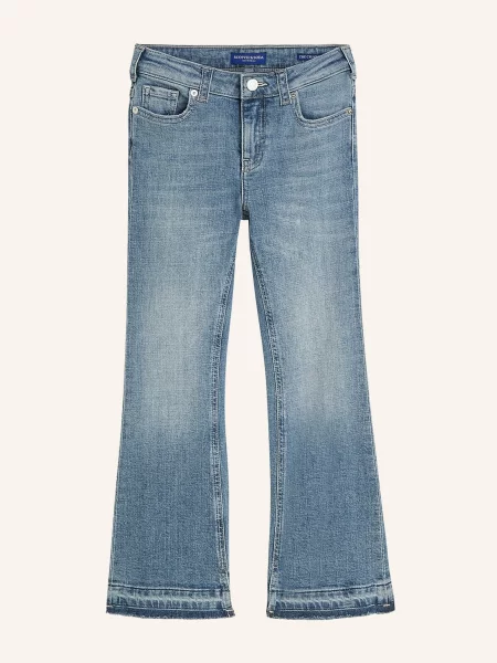 Scotch & Soda Džíny The Charm Flared Fit navy tmavě modré