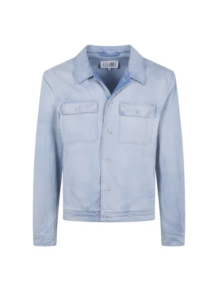Kurtka Mm6 Maison Margiela niebieska