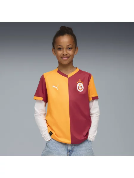 PUMA Młodzieżowa koszulka domowa Galatasaray SK Odzież czerwony