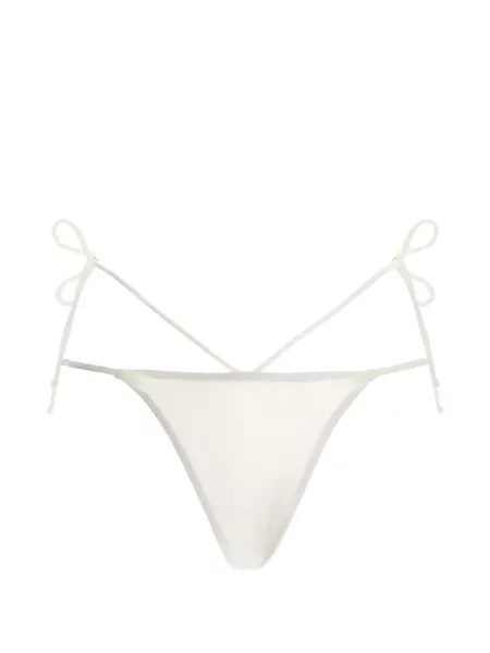 Bikini Agua By Agua Bendita nyakkendővel fehér