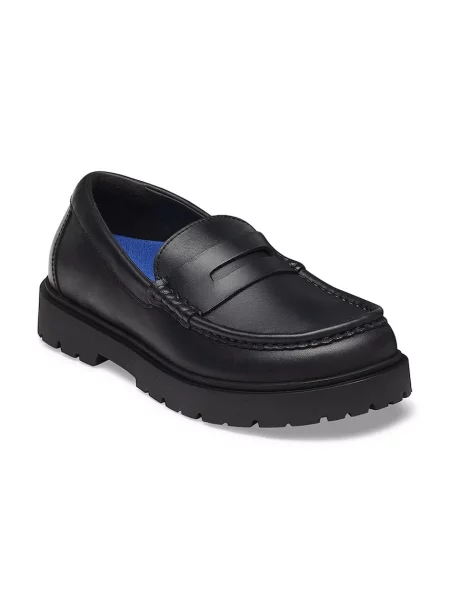 Birkenstock Highwood Loafer LENA mokasyny skórzane czarne