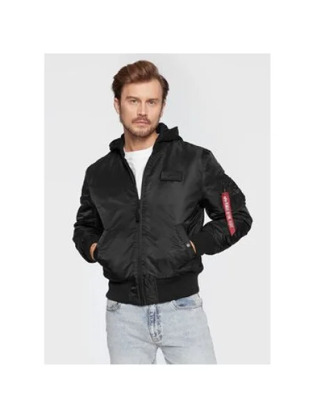 Jachetă Alpha Industries MA 1 ZH Back Print Black XL negru