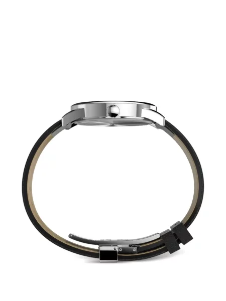 Ceas Timex din piele cu bretele alb