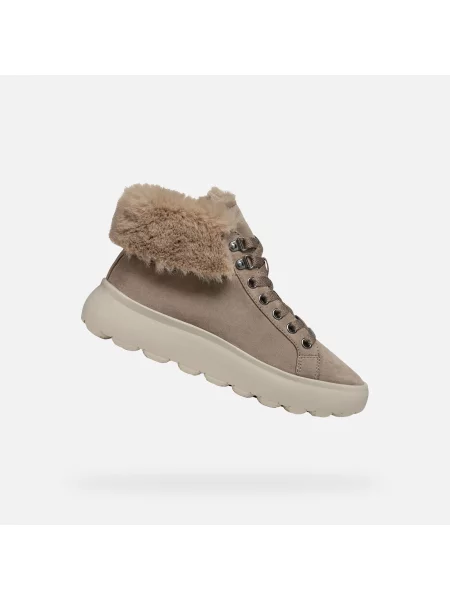 Sneakerși Geox bej