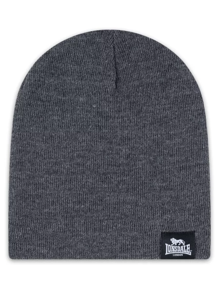 LONSDALE Σκούφος Knitsley σκούρο γκρι