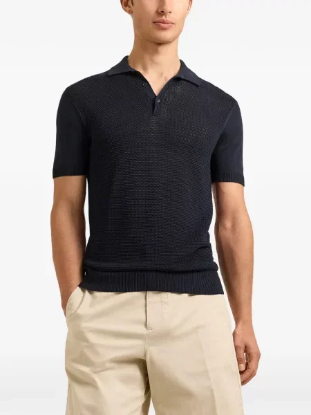 Tricou polo Orlebar Brown albastru