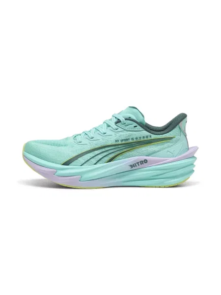 Buty treningowe PUMA Deviate Nitro 4 X Hyrox intense mint/light lavender zielone