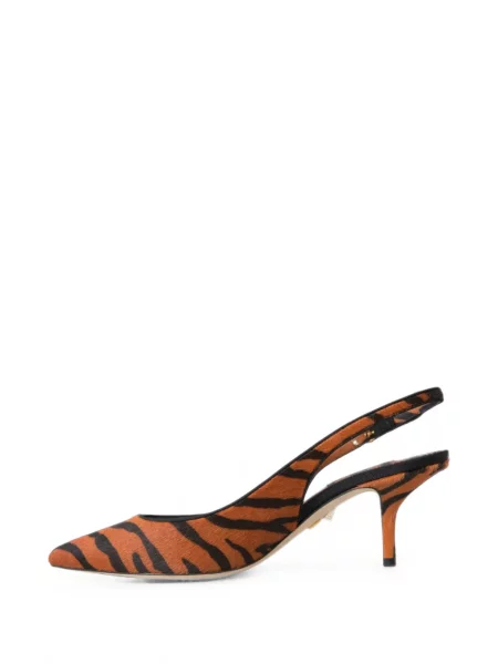 Pantofi cu toc Dolce & Gabbana cu imagine portocaliu