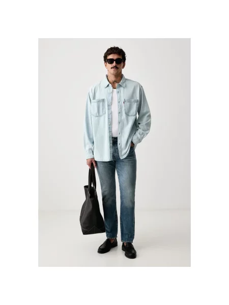 Jeansy Levi's 502 niebieskie