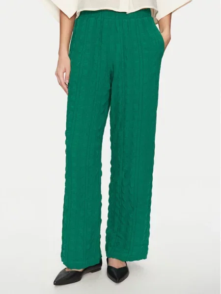Брюки Vero Moda зеленые