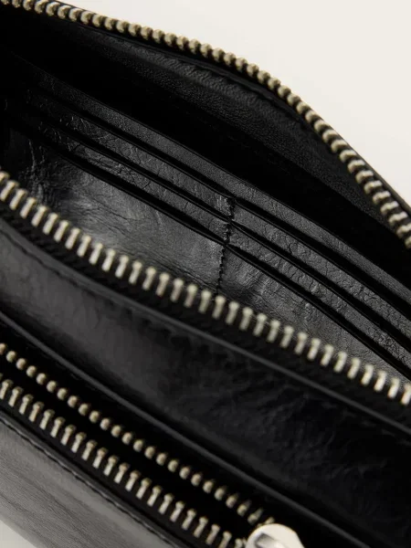 Кожаная сумка Allsaints