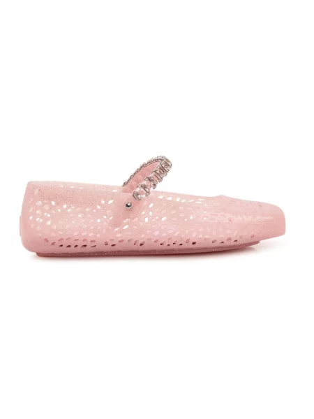 Balerinki Jimmy Choo różowe