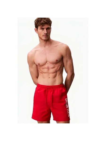 Calvin Klein Swimwear Kupaće gaće i hlače crvena