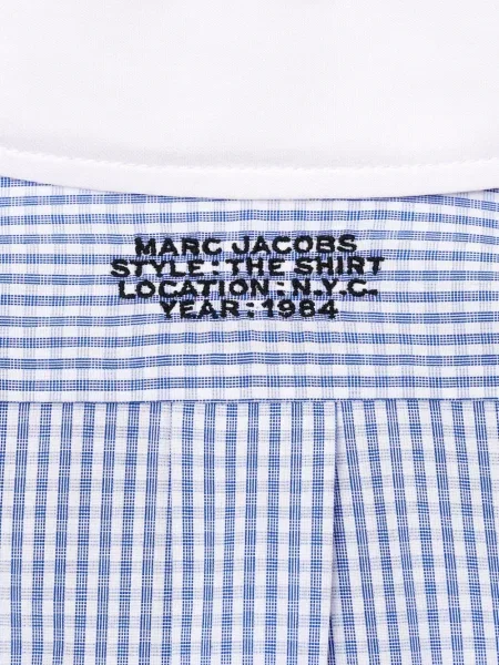 Cropp cămașă Marc Jacobs în carouri albastru