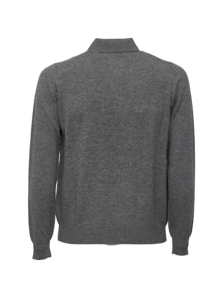 Μακρύς polo Filippo De Laurentiis γκρι