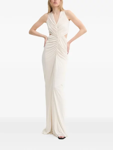 Maksi sukienka maxi Rick Owens Lilies drapowana garniturowa