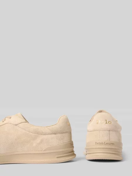 Polo Ralph Lauren sneakersy zamszowe Hrt Ct II beżowy