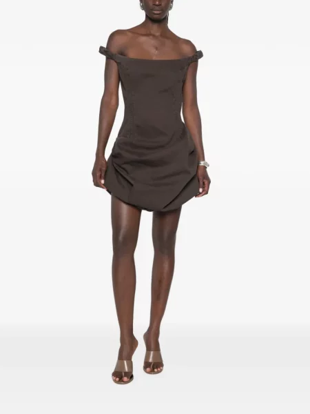 Rochie mini Magda Butrym maro