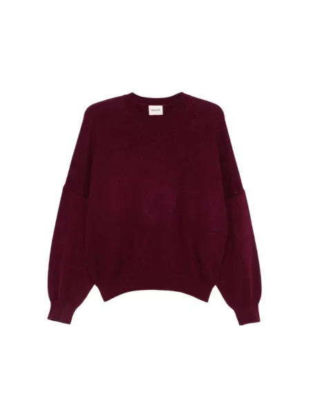 Sweter Khaite z kaszmiru czerwony