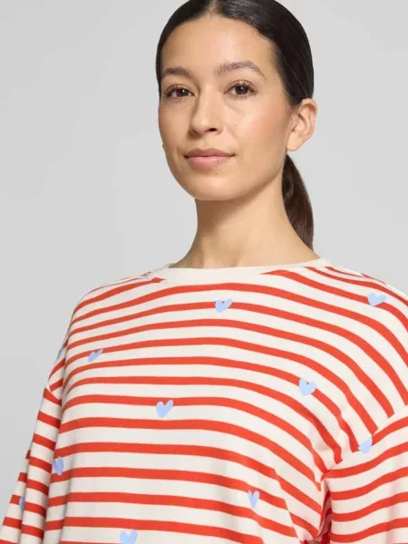 Bluza we wzór na całej powierzchni Smith And Soul pomarańczowa